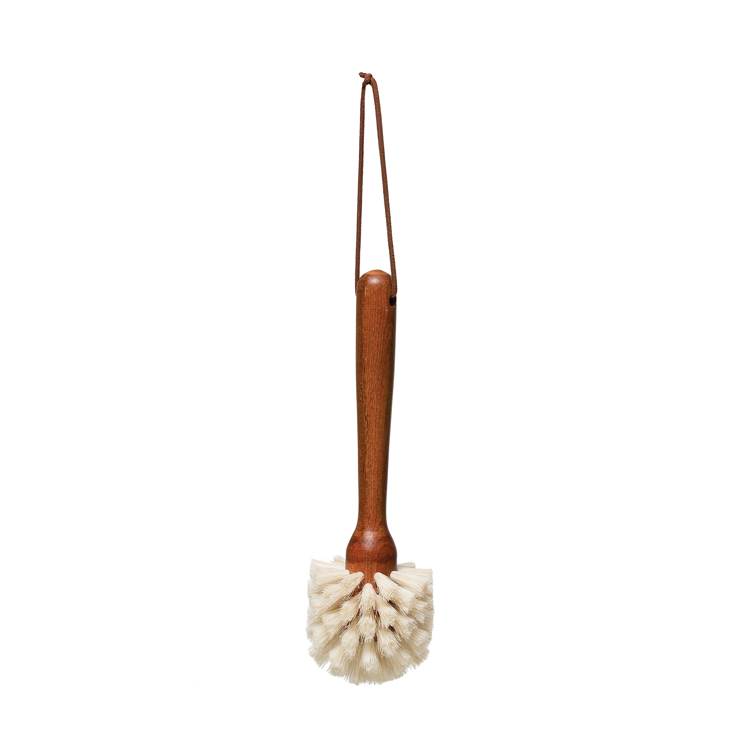 Creative Co-Op Brush, Beech Wood, Nylon, Dark Brown