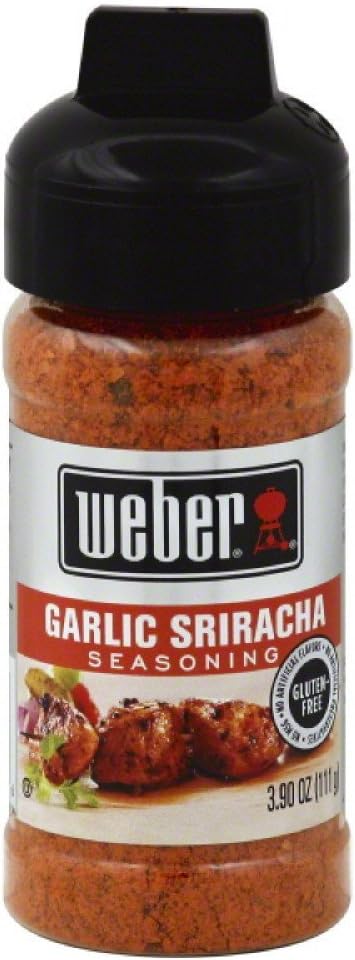WeberGarlic Sriracha, 3.9 oz (Pack of 6)