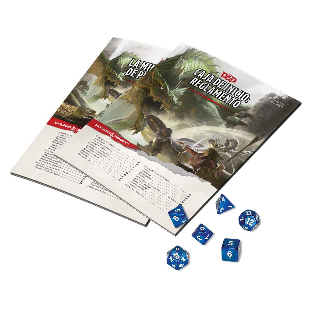 Dungeons & Dragons- Caja de Inicio-español, Color (Edge Entertainment EEWCDD00)