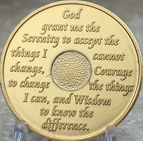 30 Year AA Medallion Camo Gold Plated Anniversary Chip Camouflage Color