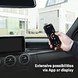Princess Smart Connected Electric Heater Glass Panel 1500W Black App Voice view 5