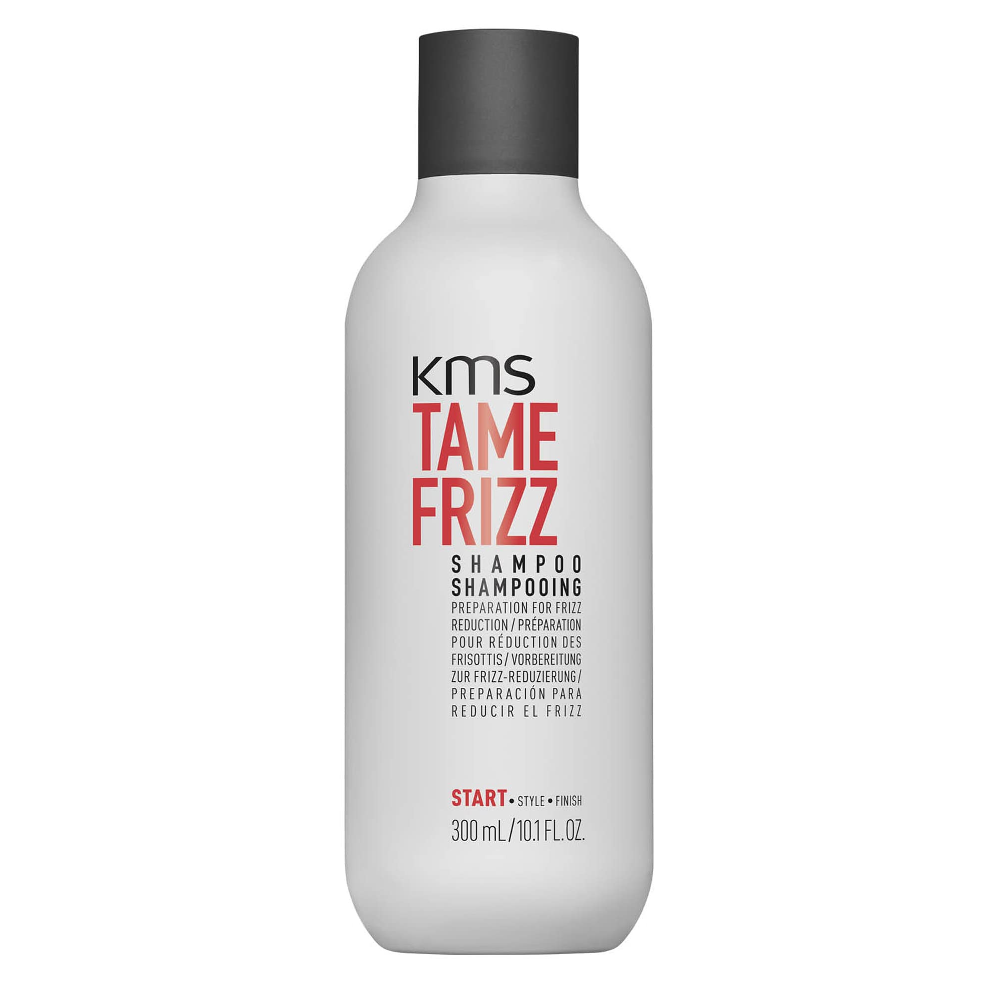 KMS TameFrizz Shampoo, For Medium to Thick Hair, Anti-Frizz & Smoothness, Vegan & PETA Approved, 300ml