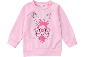Kayotuas Toddler Valentines Shirt for Boys Girls Cute Letter Print Long Sleeve Top Crewneck Sweatshirt Casual Spring Clothes