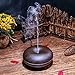 UINSTONE Essential Oil Diffuser Humidifier, Wood Grain Ultrasonic Diffuser Cool Mist Humidifier for Home, Yoga, Office, Spa, Bedroom, Baby Room