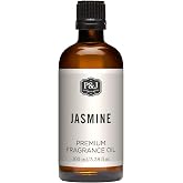 P&amp;J Trading Fragrance Oil | Jasmine Oil 100ml - Candle Scents for Candle Making, Freshie Scents, Soap Making Supplies, Diffuser Oil Scents