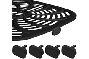 GWYXC Air Fryer Rubber Bumper for Gourmia 4QT 5QT 6QT 7QT 8QT Air Fryer Oven, 4 PCS Silicone Air Fryer Rubber Feet Replacement Parts Tabs Tips Accessories for Gourmia GAF486 GAF566 GAF686 GAF798 GAF856