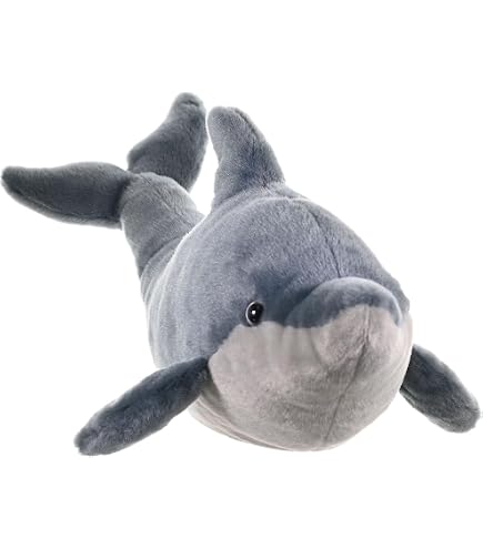 Peluche Delfín De 50 Cm – Muñeco Realista Y Abrazable En Rosa, Ideal Para Dormir, Decorar O Regalar A Niños Y Adultos