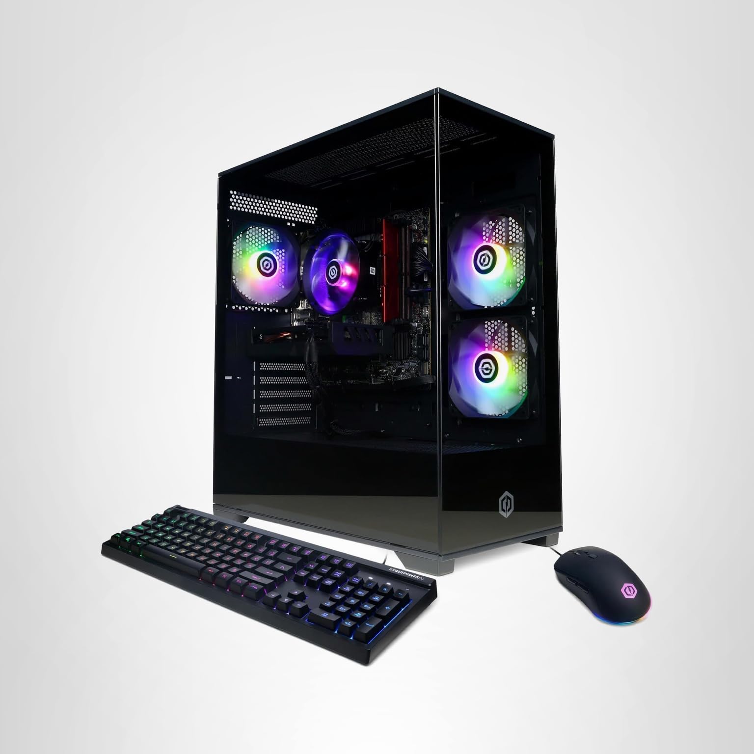CyberpowerPC Gamer Xtreme VR Gaming PC, Intel Core i5-13400F 2.5GHz, GeForce RTX 5060 8GB, 16GB DDR5, 1TB PCIe 4.0 SSD, WiFi Ready & Windows 11 Home (GXiVR8060A40)