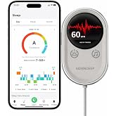 SOMNDEEP Non-Wearable Smart Sleep Tracker, Contactless Sleep Monitor Device | Heart Rate & Breathing Pattern Tracking, Radar