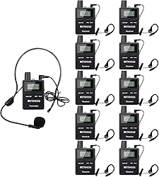 Retekess TT109 Wireless Tour Guide System, Long