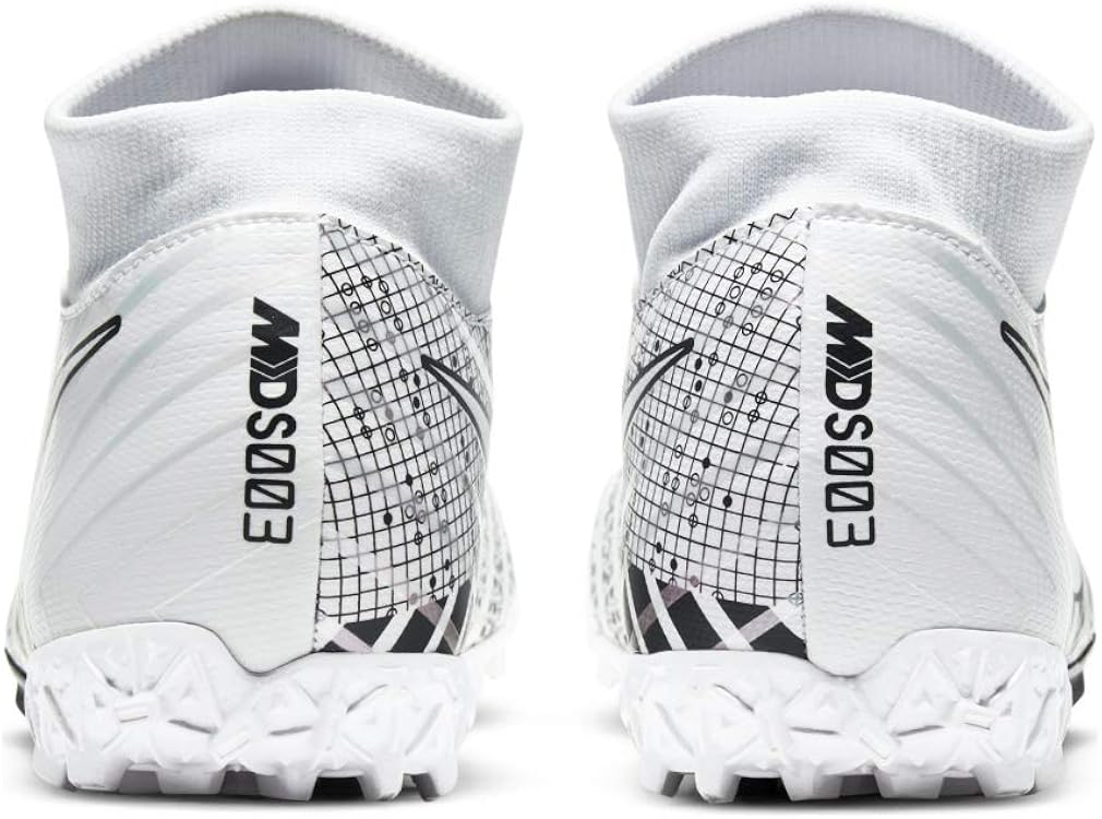 Amazon ナイキ サッカー トレーニングシューズ スーパーフライ 7 アカデミー Mds Tf マーキュリアル メンズ 25 0 ホワイト シルバー サッカー