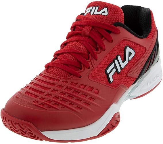 fila tennis shoes red