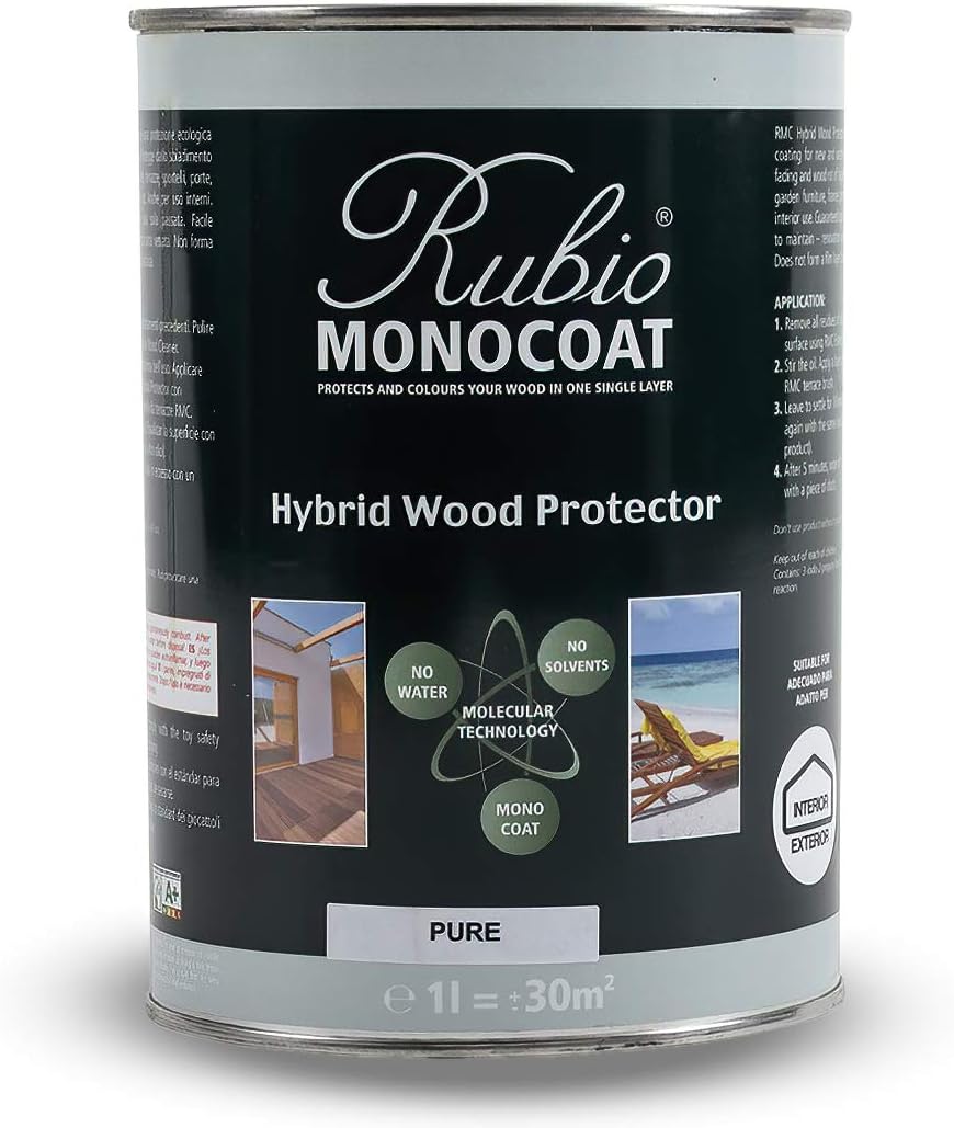 1 L Rubio Monocoat Exterior Hybrid Wood 1 L Rubio Monocoat Exterior Hybrid Wood