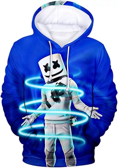 dj marshmello luminous hoodie
