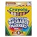 Crayola Multicultural Colors Broad Line Washable Markers, Art Tools 8 ct. 2 Packs of 8