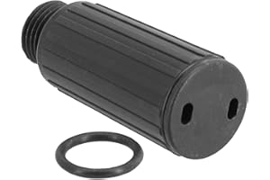 UrbanHui Air Compressor Oil Cap-Plug, Air Compressor Pump Vent Hat Accessory, 15.5mm Oil Breather Rod with M15x1 50mm Thread 