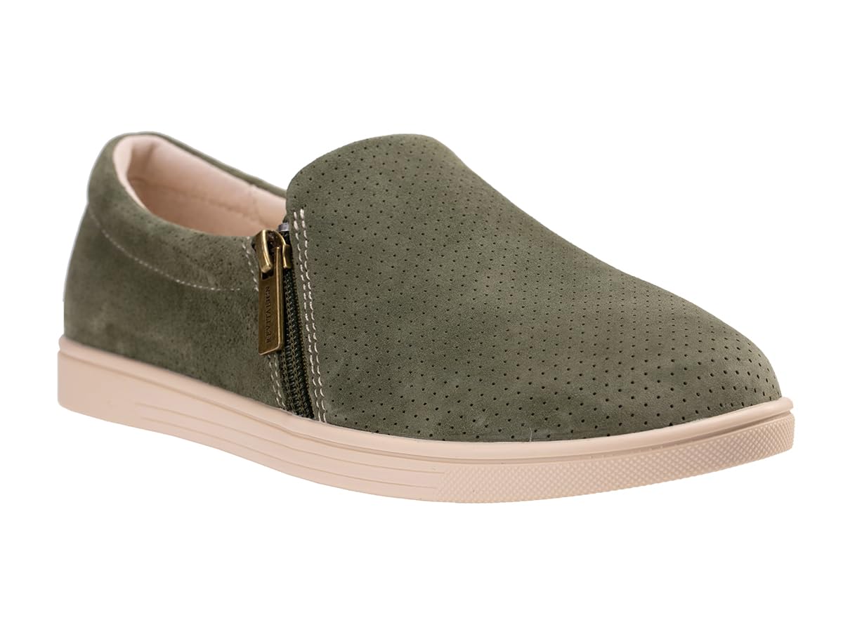 REVITALIGN Women’s Lara Slip-On, Capulet Olive, 7