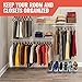 Homeries Shoe Organizer Slots (18 Pack) – Space Saving Adjustable Shoes Organizer Rack for Closet – Easy Shoe Stacker for Sneakers, Low Heels, High Heels, Sandals, Kids Shoes