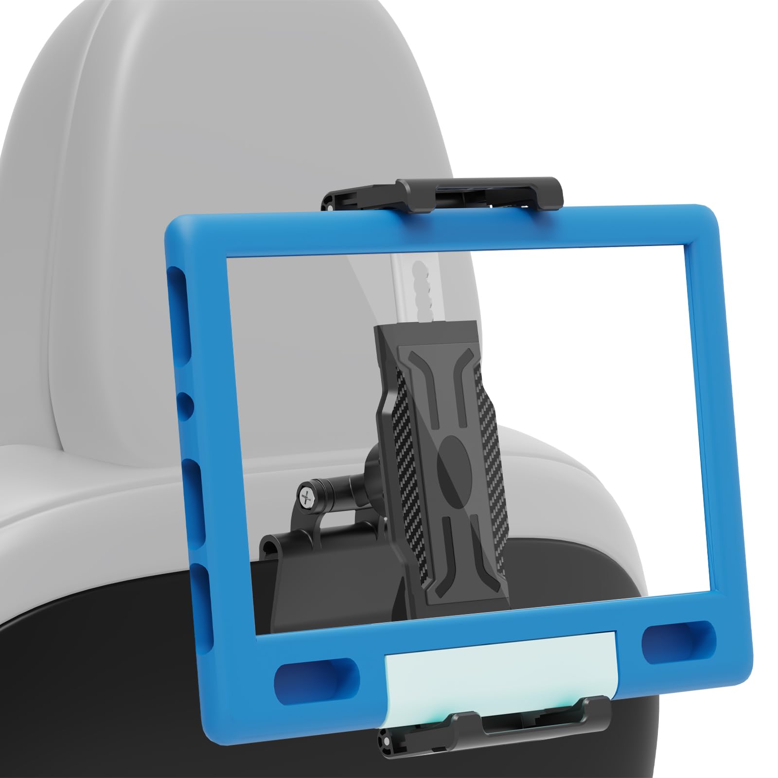 Photo 1 of FreeSave Back Seat Tablet Mount for Tesla Model 3/Y, Car Tablet Holder Stand with 360° Rotation Metal Ball for iPad Pro/Air/Mini, Galaxy, 6.1-15.6" Devices and Thickness Cases [Up to 1.18"]