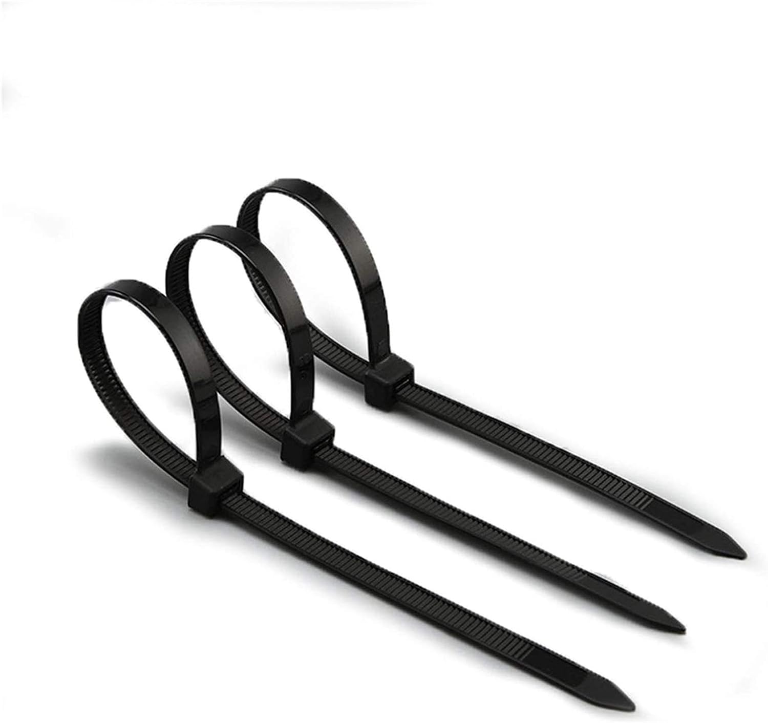 Nylon cable tie, Nylon Cable Ties SelfLocking, Black White 100PCS 3 4x100 200 300 400 Giving