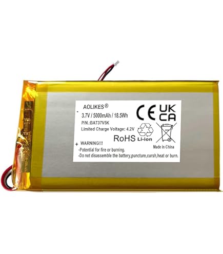 Amazon.com: AOLIKES 5000mAh Battery Replacement for Vtech RM7764