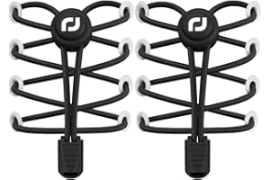 RJ-Sport Shoe Laces Tieless 2 Pack - No Tie Shoe Laces for Kids & Adults Sneakers