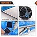 FUNDANGO XL Double Sleeping Bag for Camping,Hiking,Traveling,2 Person King Size Sleeping Bag with 2 Pillows and Compression Bag (87