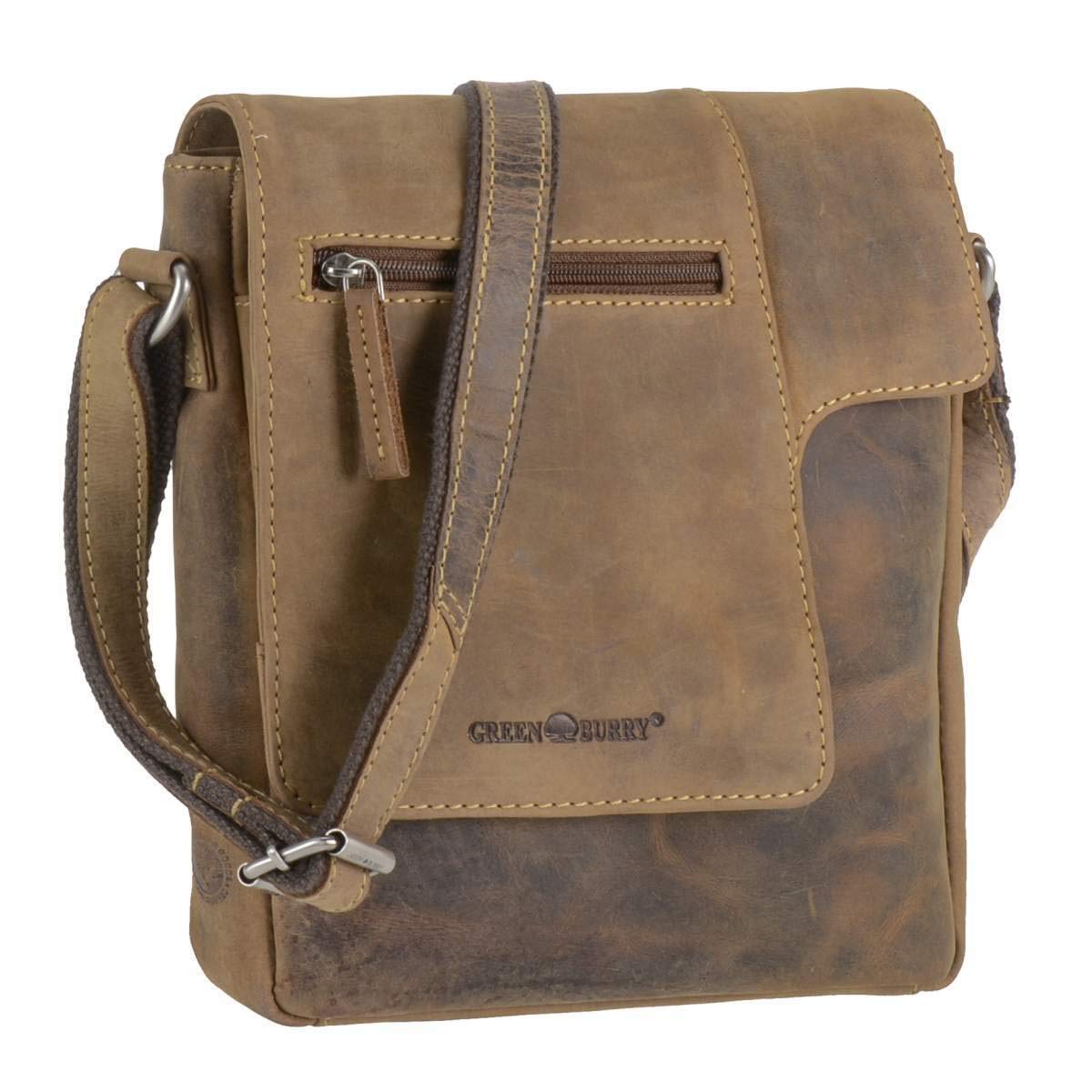 Greenburry Vintage Shoulder Bag Leather 22 cm