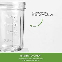 KITCHOP Overnight Oats Containers with Lids and