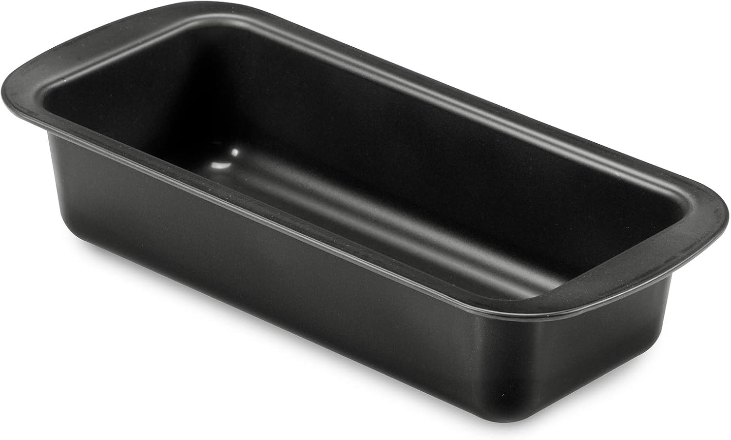 FORMEGOLOSE™, Loaf Tin 25x11 cm, made of steel with double layer of non-stick coating, Black Colour, 25cm x 11cm