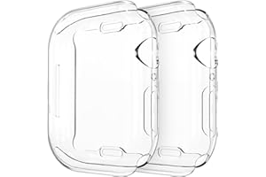Simpeak 2-Pack Screen Protector Compatible with Apple Watch Series 11/Series 10 42mm, TPU Case Soft, Frame Bumper Cover for W