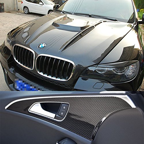 7D Premium Super Gloss Carbon Fiber Vinyl Wrap – 12x60 Inch – Bubble Free, Air Release