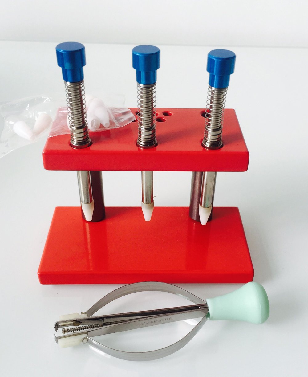 3pins Presser Lifter Puller Plunger Remover set Fitting Watch Repair
