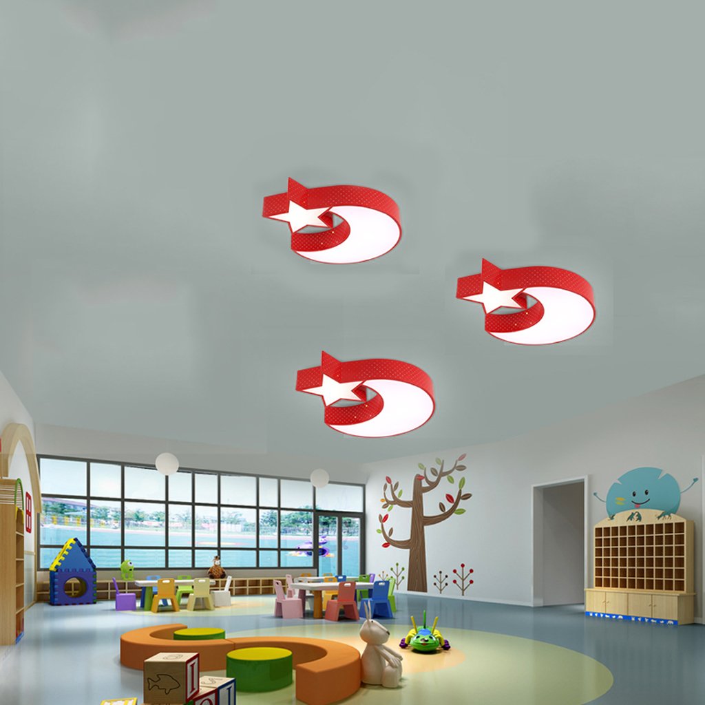 Leuchten Fur Kinder Sterne Mond Schlafzimmer Lampe Kinder Warm Warm Led Deckenleuchte Romantisch Einfach Moderne Junge Madchen Lampe Xxpp Ncci1914 Com
