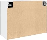 vidaXL Hanging Cabinet Wall Storage Concrete Grey 80x31x60 cm Engineered Wood view 7