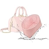 19 NeatThin Lightweight Purse Insert, Waterproof Surface and Silky Satin Lining, Fit for LV Speedy 20 (Speedy 20, Pink)