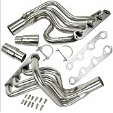 Exhaust Headers Manifold For Ford F150 F250 Bronco 5.8L 1987-1996，For Ford F-150 F-250 Bronco Pickup Truck 1987 1988 1989 1990 1991 1992 1993 1994 1995 1996 F150 F250 Exhaust Manifold Header