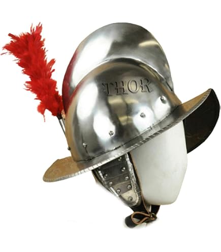 Casque Conquistador Espagnol Morion 18GA Acier - Médiéval LARP SP51