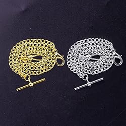Pocket Watch Chain Albert T-Bar Chain Antique T