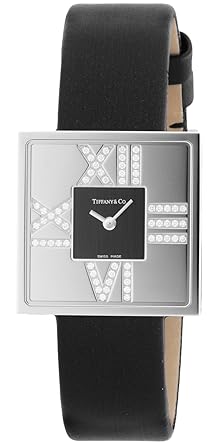 Tiffany & Co. Wristwatch Atlas Cocktail Square Lady Diamond K18wg Z1950.10.40e10a40e