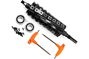 FINDBUYTOOL Helical Cutterhead for Delta 37-315 8" Jointer, 32 Carbide Inserts, Silent Operation and Tear-Free Surfacing
