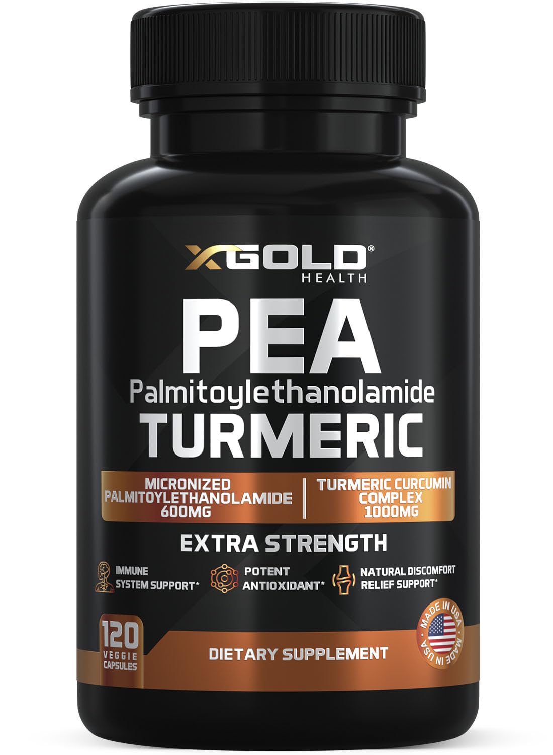 PEA Palmitoylethanolamide Turmeric