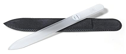 Zwilling Twinox Nagelfeile Glas Maniküre Pediküre Nagel 140 mm weiß 88437-140-0