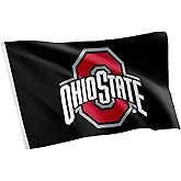 Desert Cactus Ohio State University OSU Flag - 3 x 5 Feet Buckeyes Banner, Indoor/Outdoor Durable Fabric, 100% Polyester Design (Style 10)