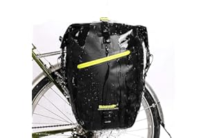 Rhinowalk Bike Bag Waterproof Bike Pannier Bag for Bicycle Cargo Rack Saddle Bag Shoulder Bag Laptop Pannier Rack Bicycle Bag Professional Cycling Accessories