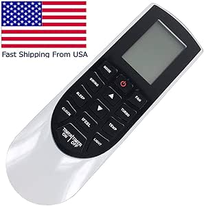 Amazon.com: CHOUBENBEN YAN1F1 Air Conditioner Remote Control for GREE ...