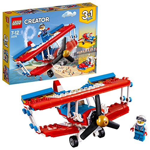 Lego Creator 31076 Tollkühner Flieger, Doppeldecker, Bunt