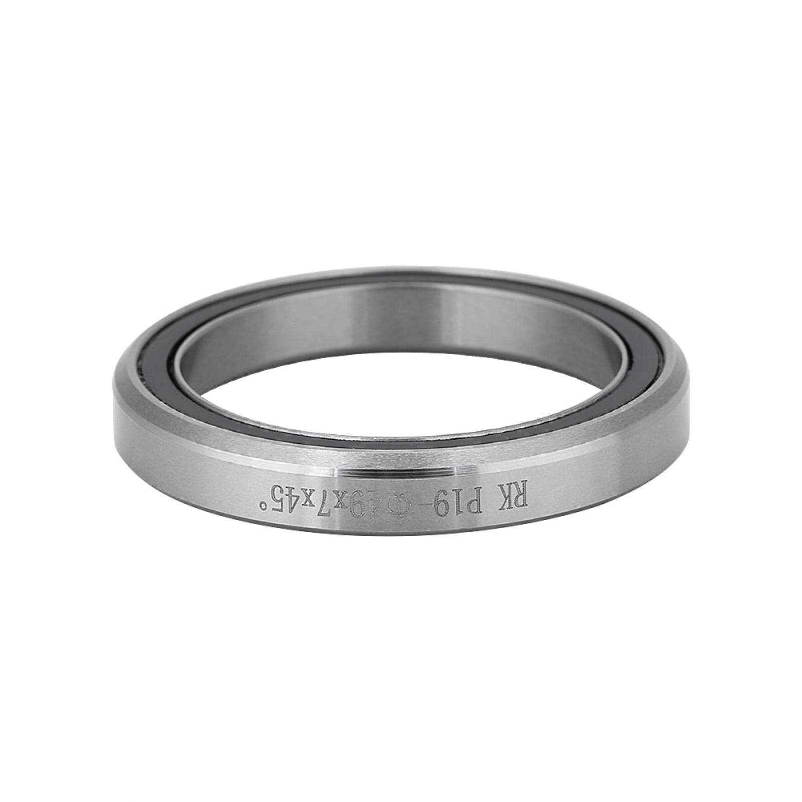 Tyenaza BikeHeadset Bearings, Durable 49mm Replacement Parts Compatible with Mountain Bikes High Performance Bicycle Headset Accessories