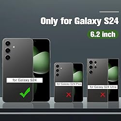 3+2 Pack Galaxy S24 Screen Protector, Tempered