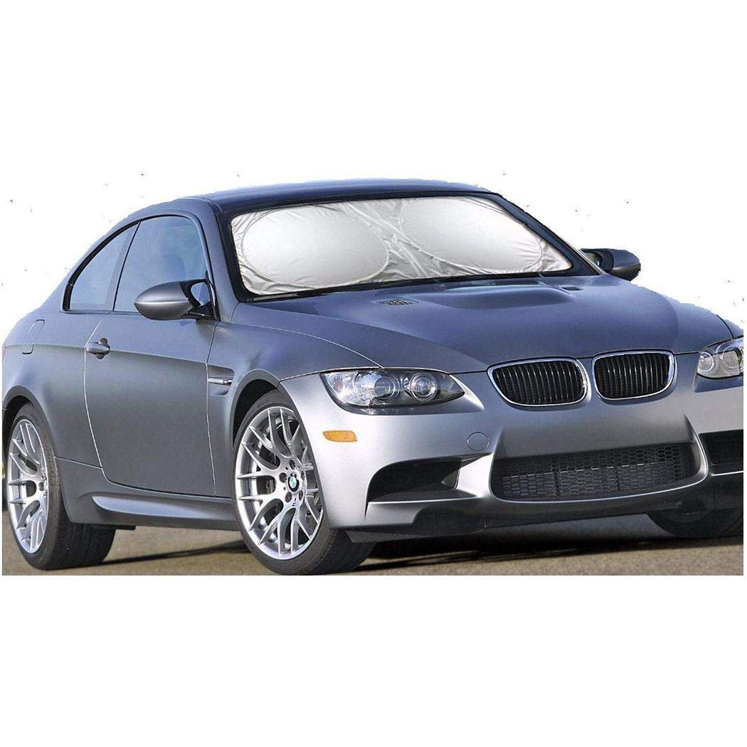 Staywe 150 x 70 cm Pratico Isolante Riflettente Parabrezza per Auto Parasole Protezione per Parasole Alette Parasole